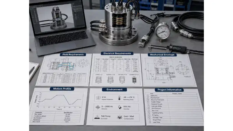 Engineering RFQ package with fluid, electrical, mechanical, motion, environmental, and project requirements for a combination unit. ``` Engineering RFQ package with fluid, electrical, mechanical, motion, environmental, and project requirements for a combination unit. ```